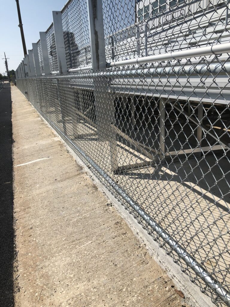 chainlink-fence-bleachers